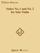 cover Suites No. 1 and No. 2 for Solo Violin cover